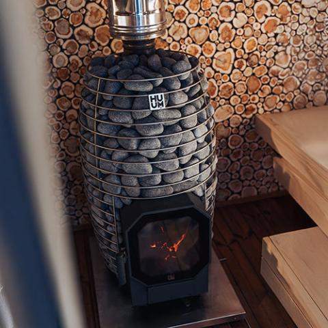 HUUM HIVE FLOW Wood-Burning Sauna Stove