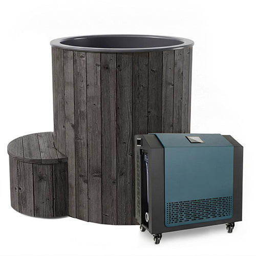 SaunaLife Model S1 Package - 1-Person Immersion Tub with Chiller/Heater