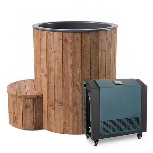 SaunaLife Model S1 Package - 1-Person Immersion Tub with Chiller/Heater