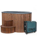 SaunaLife Model S2 Package - 2-Person Immersion Tub with Chiller/Heater