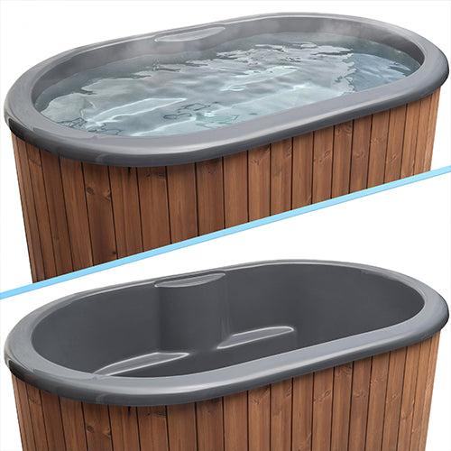 SaunaLife Model S2 Package - 2-Person Immersion Tub with Chiller/Heater