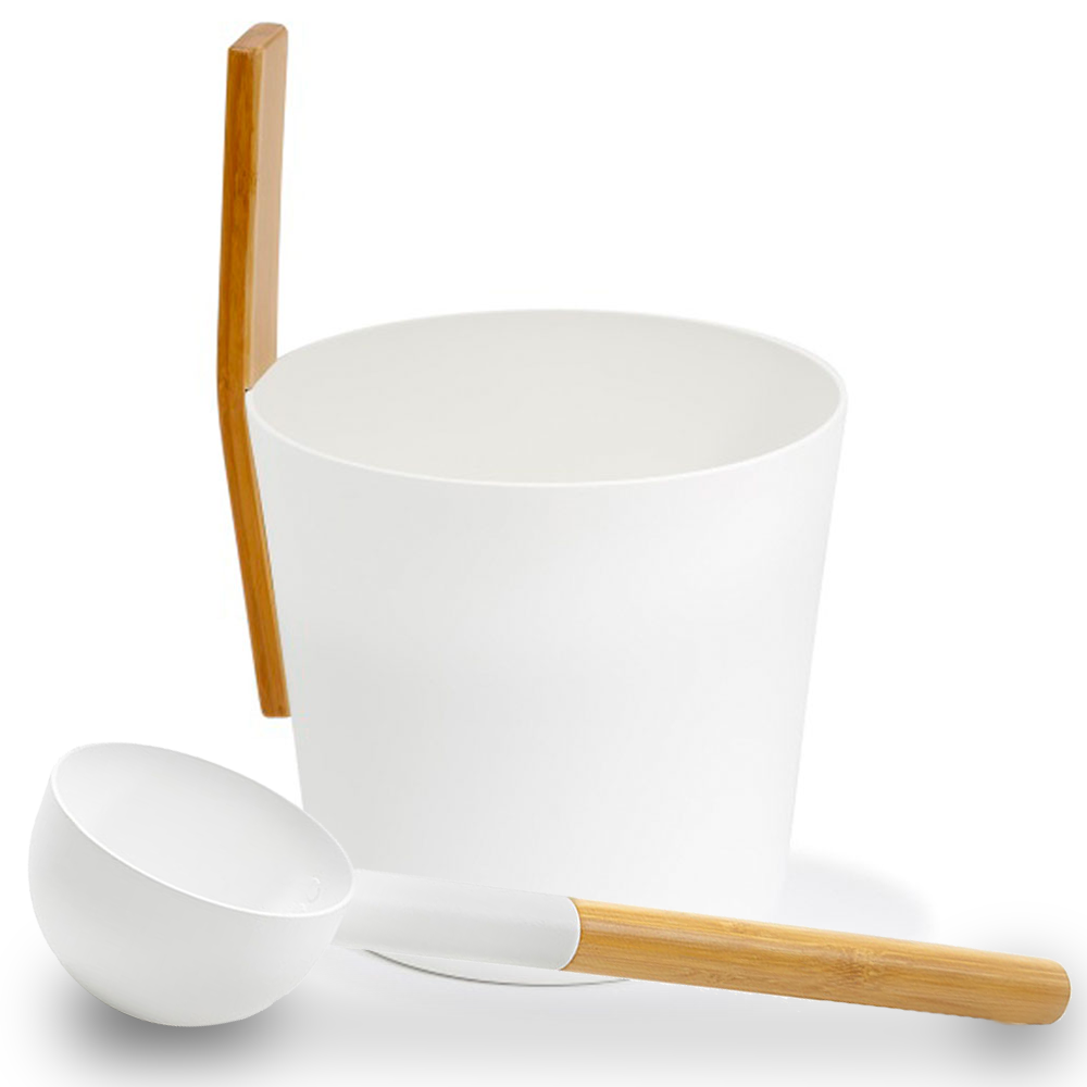 KOLO Sauna Bucket & Ladle Set - Slim