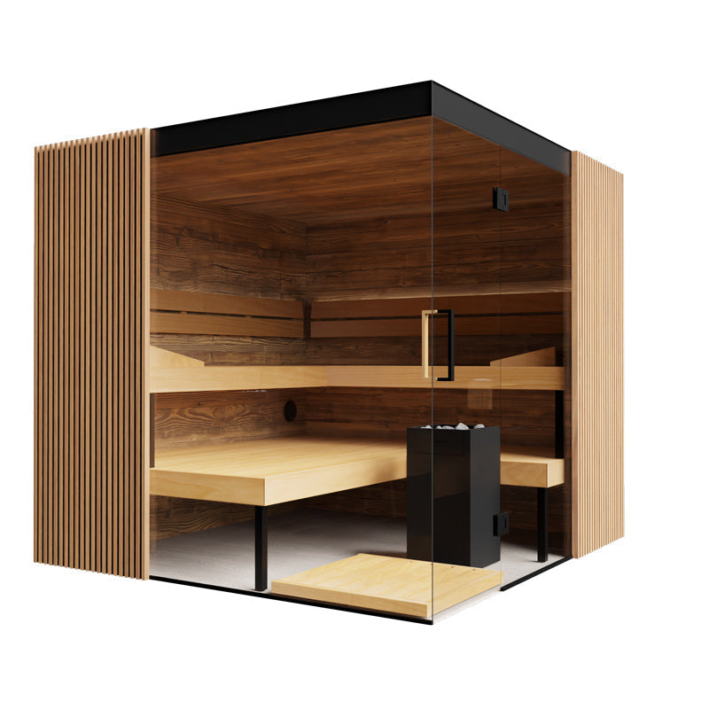 Aalto Sauna Cabin - perspective view
