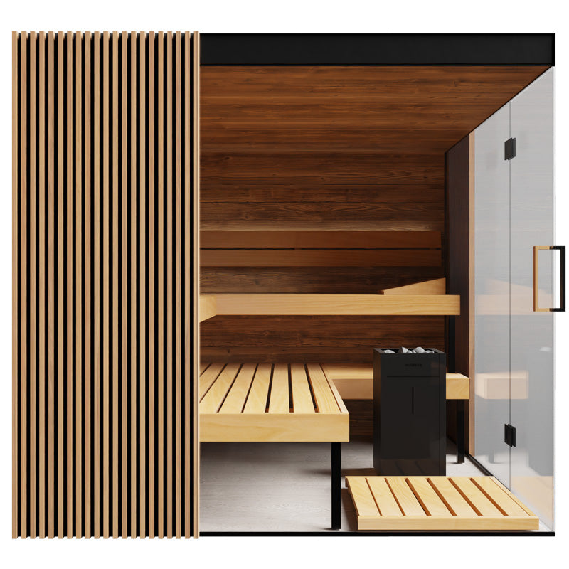 Aalto Sauna Cabin - side view