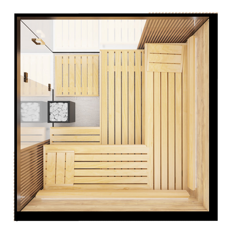 Aalto Sauna Cabin - top view