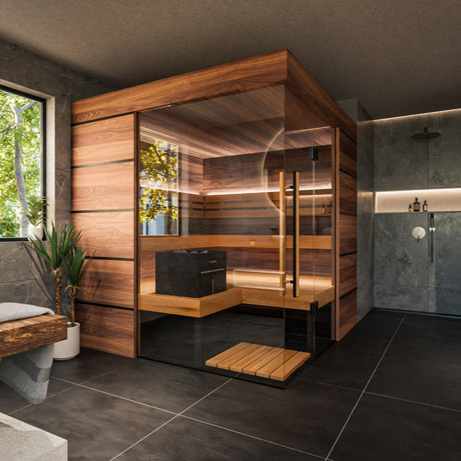 Astra Sauna Cabin - detail view