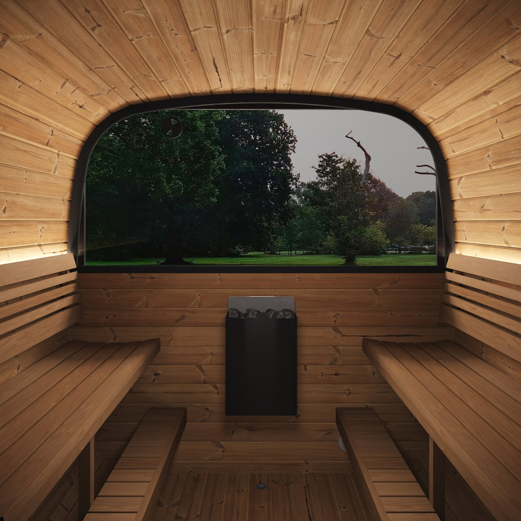 SaunaLife Model CL12GCP interior