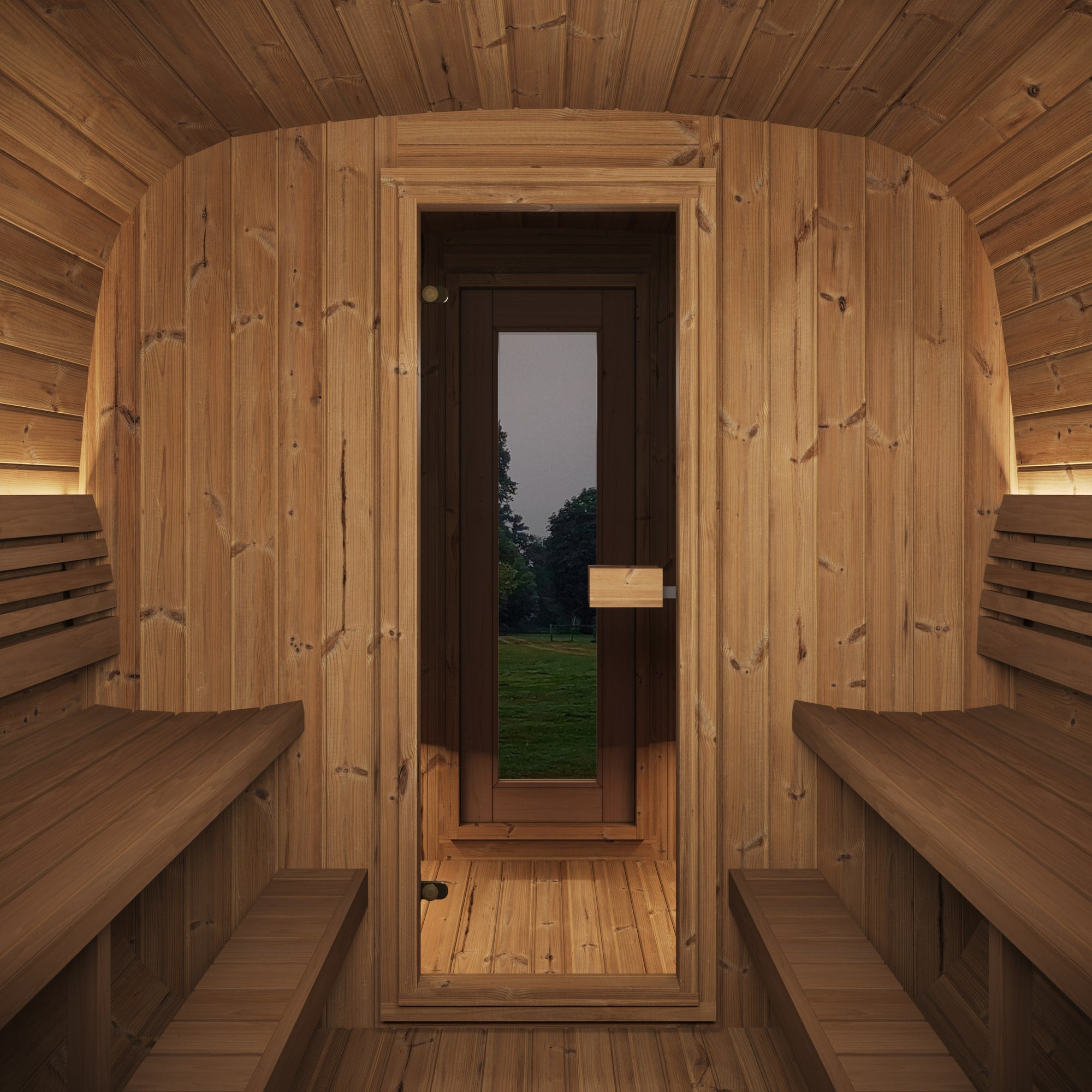 SaunaLife Model CL12GCP sauna room