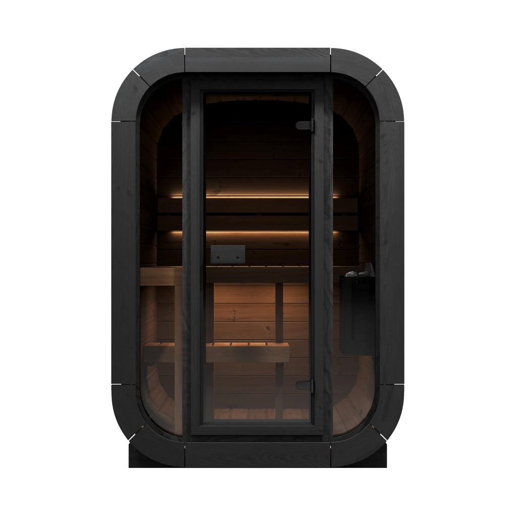 SaunaLife Model CL3G glass front