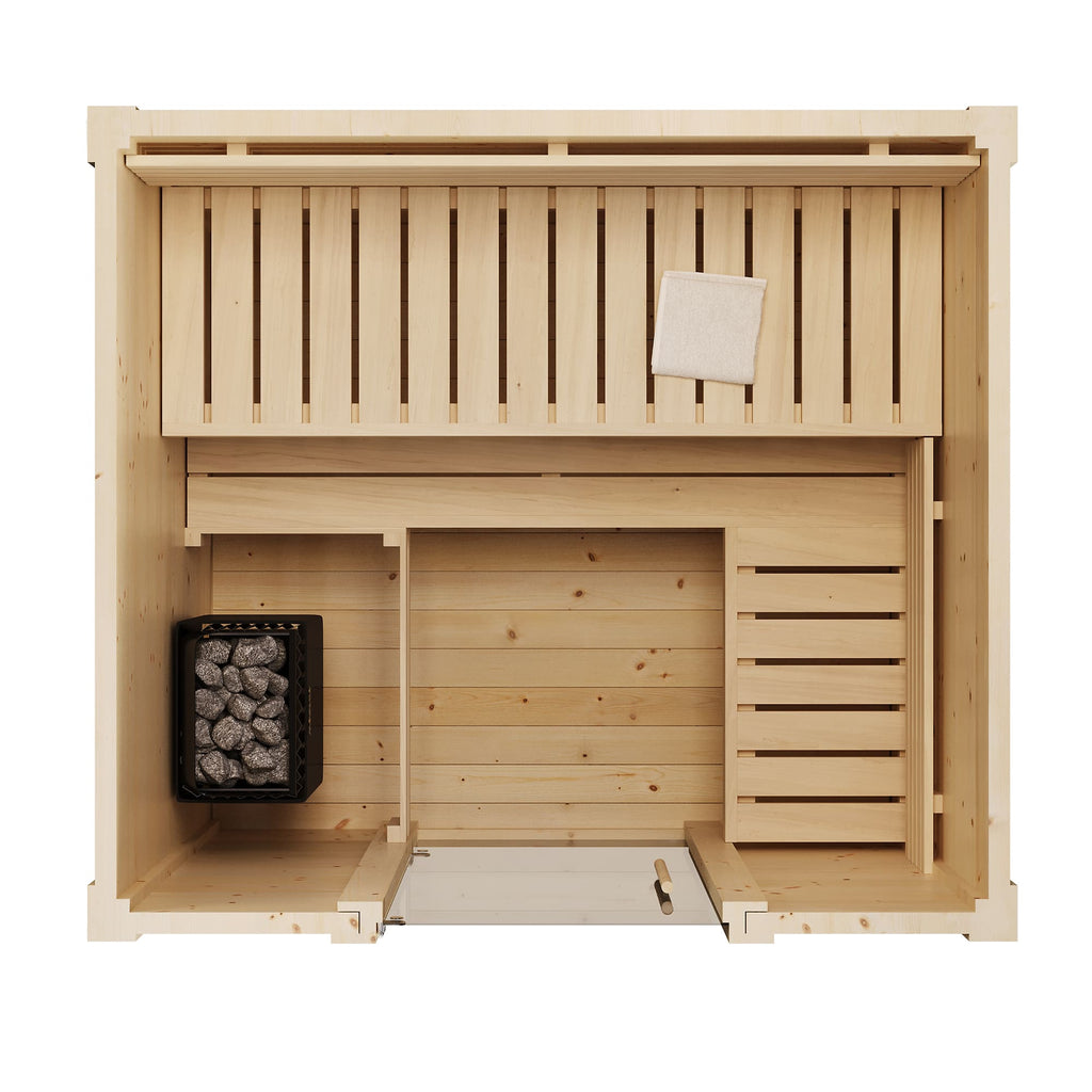 SaunaLife Model G2 floor plan