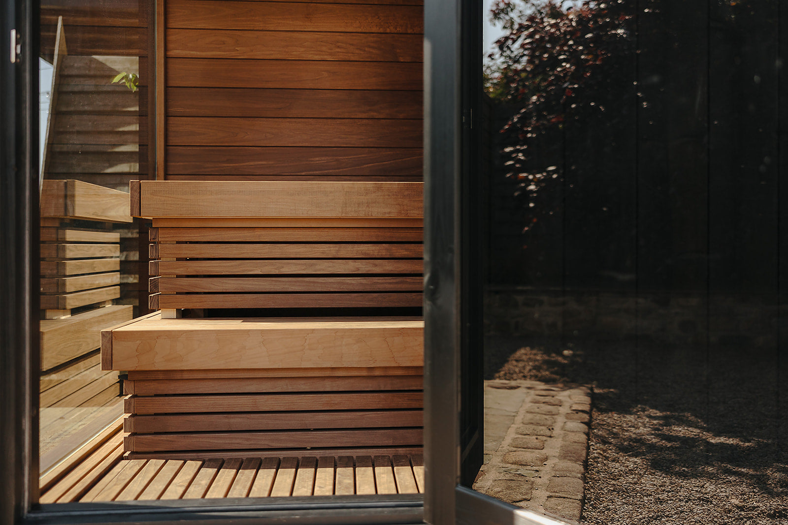 Nordic Misty Sauna Cabin - lifestyle image