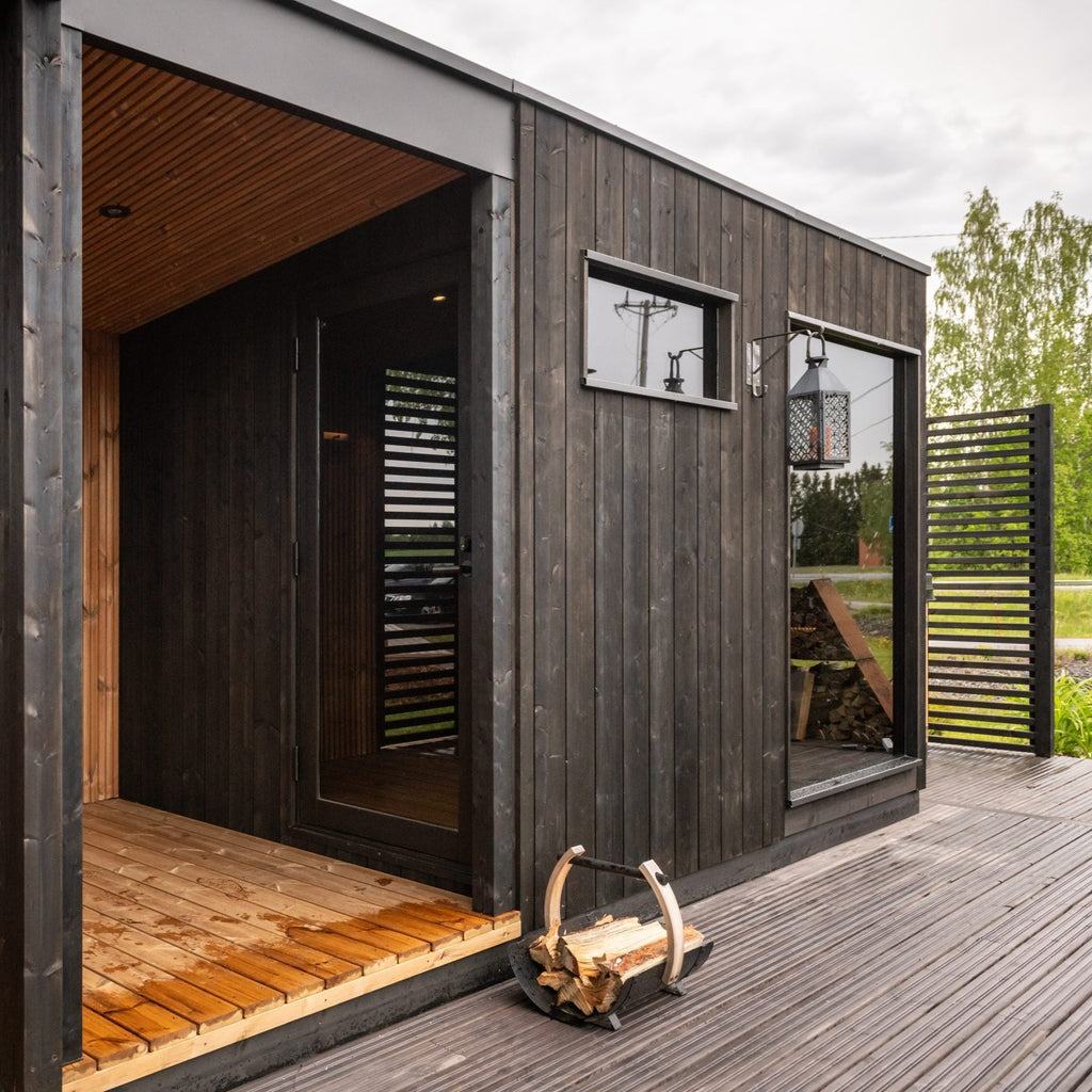 Nordic Misty Sauna Cabin - lifestyle view