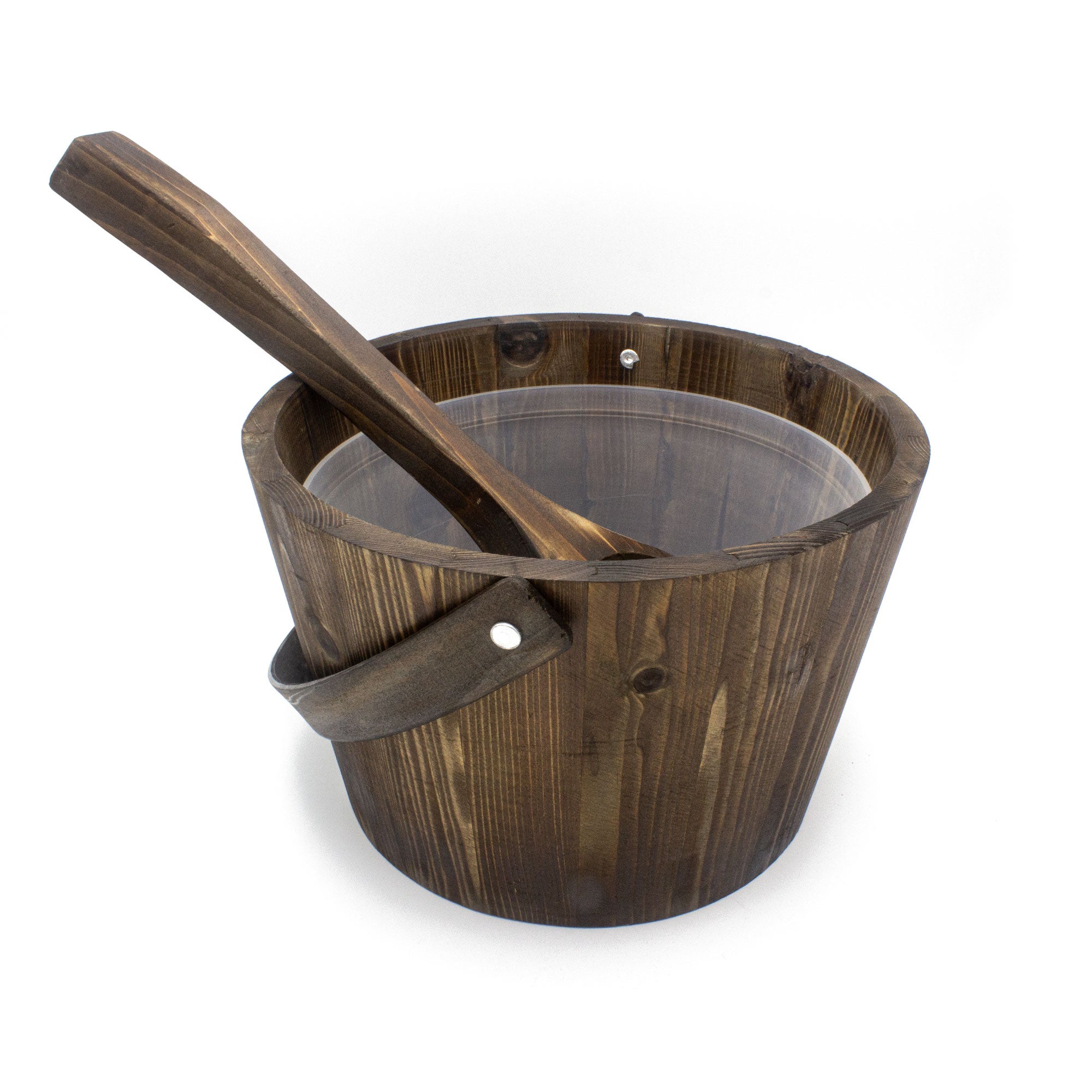 PROSAUNAS Spruce Sauna Pail w/ Ladle