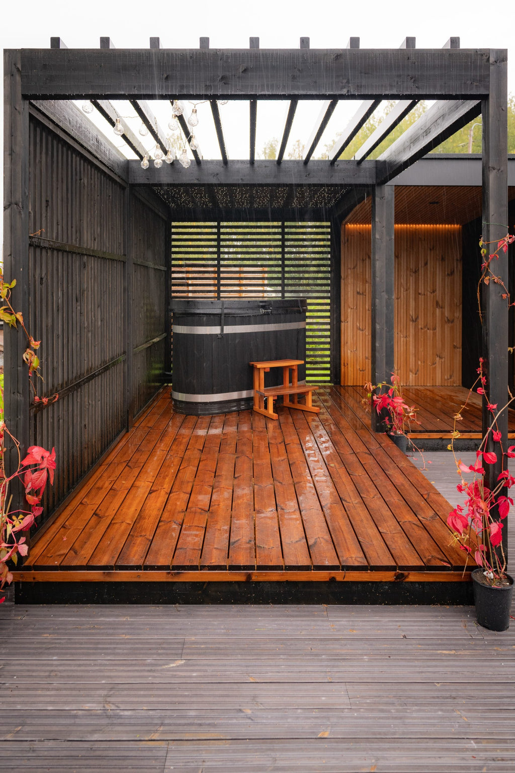 Nordic Misty Pergola - lifestyle view
