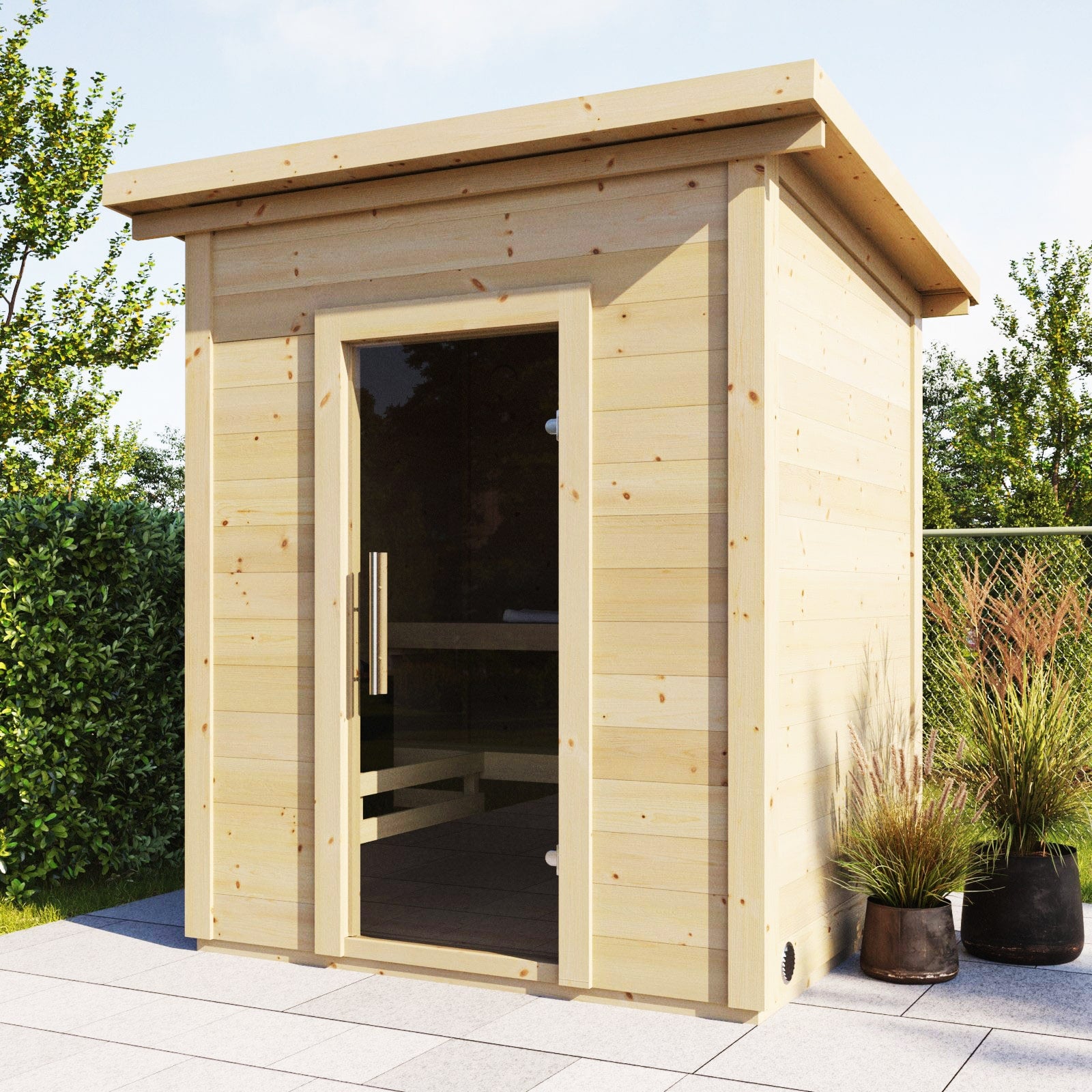 SaunaLife Model G2 Outdoor Sauna Kit