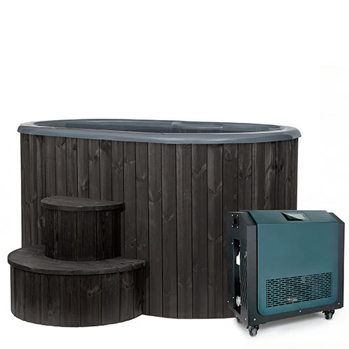 SaunaLife Model S2 Package - 2-Person Immersion Tub with Chiller/Heater