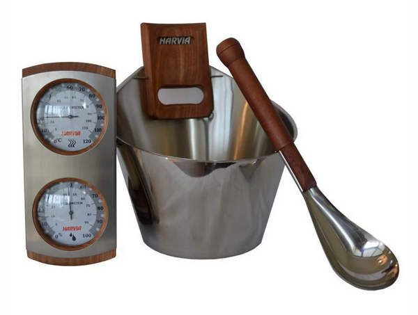 Harvia Steel Accessories Set Stainless Steel