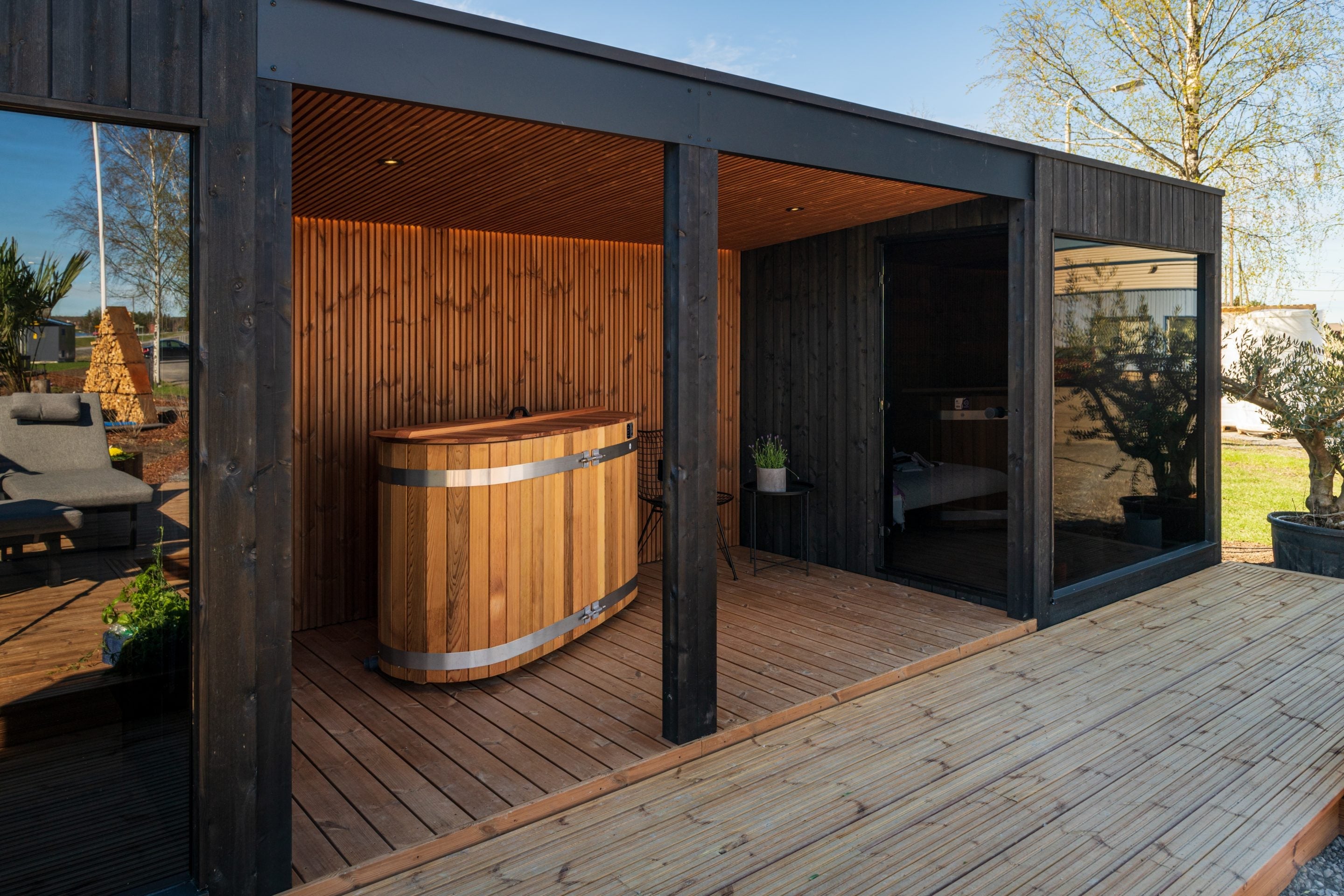 Nordic Misty Terrace - lifestyle view