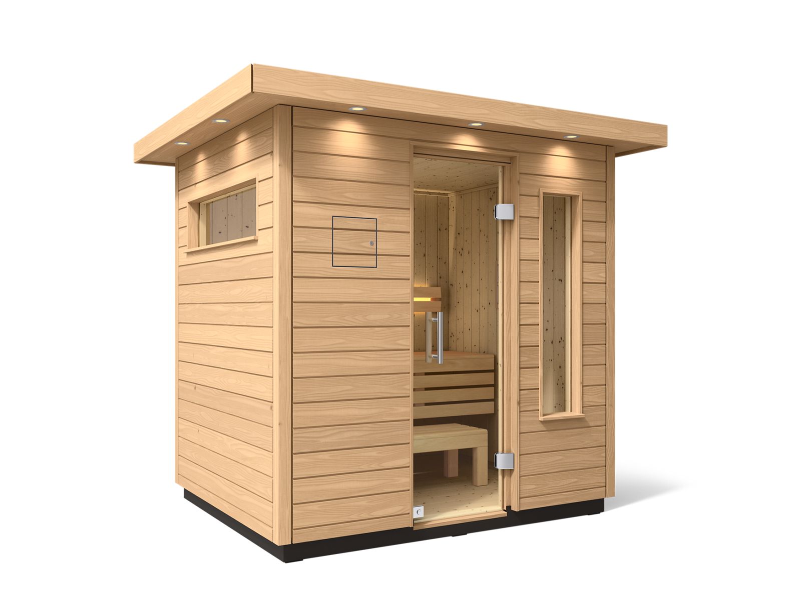 Kohler C2™ Outdoor Sauna, Small - Douglas Fir Spruce