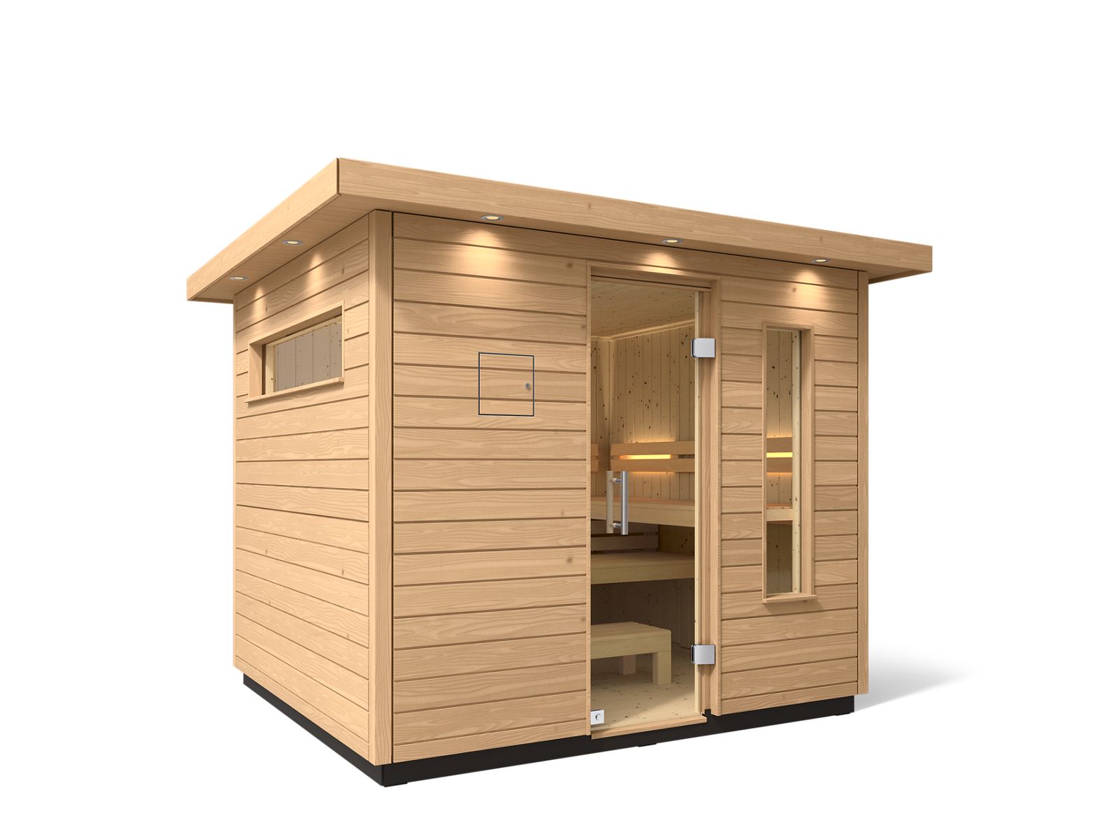 Kohler C2™ Outdoor Sauna, Large - Douglas Fir Spruce