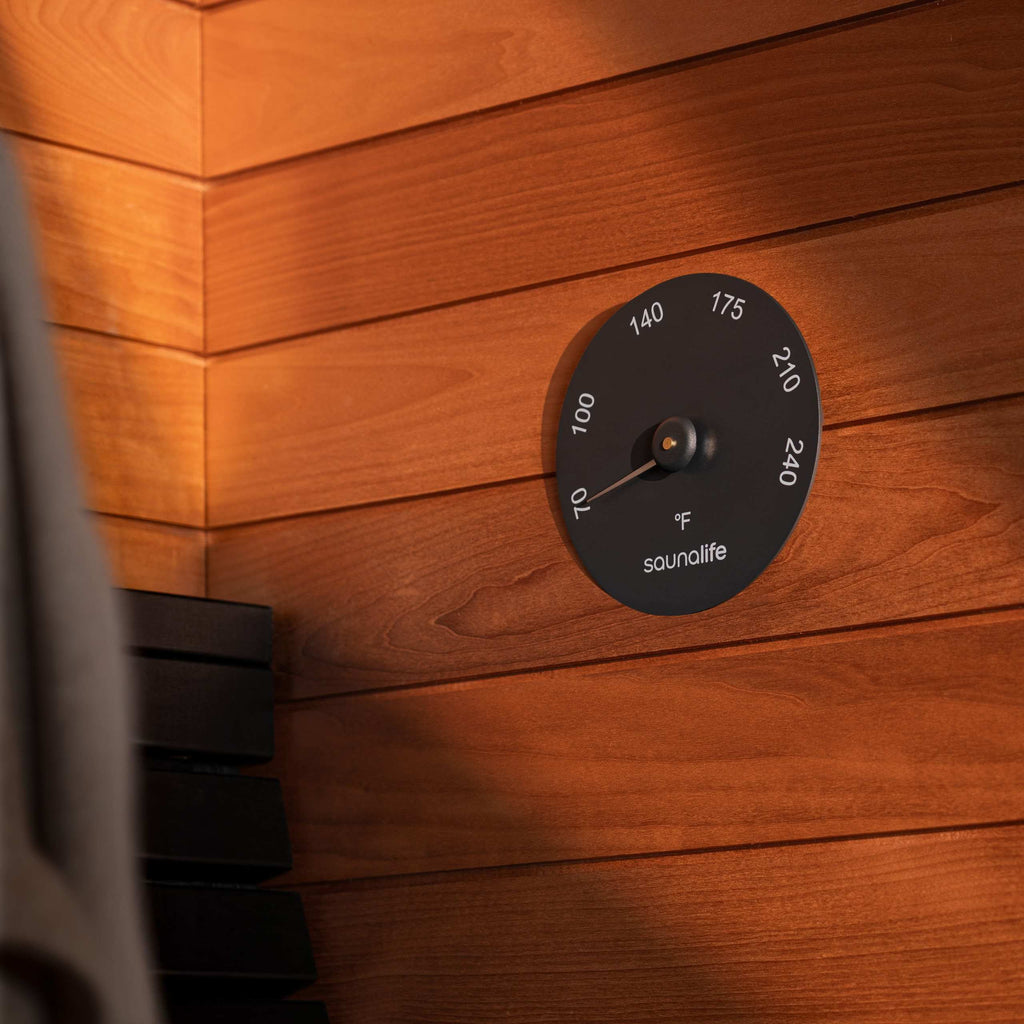 SaunaLife SaunaGear Fahrenheit Thermometer