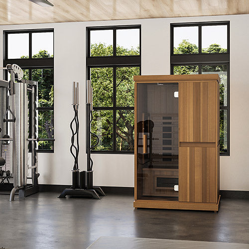 Finnmark FD-2 Full-Spectrum Infrared Sauna with Cover