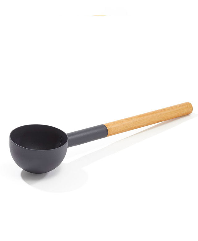 KOLO Sauna Bucket & Ladle Set - Slim - Black