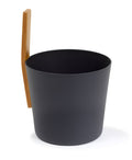 KOLO Sauna Bucket - Straight Handle - Black