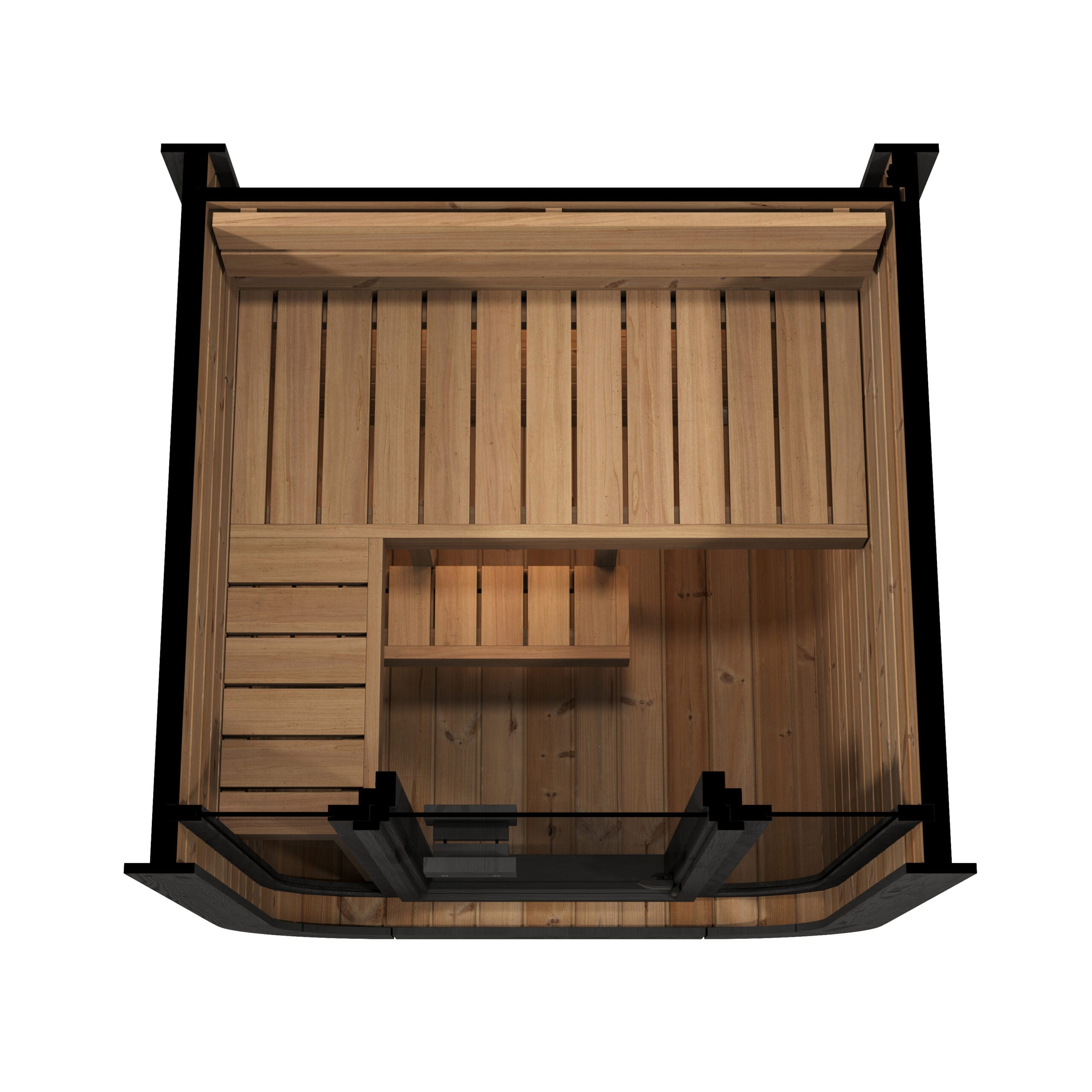 SaunaLife Model CL3G floor plan